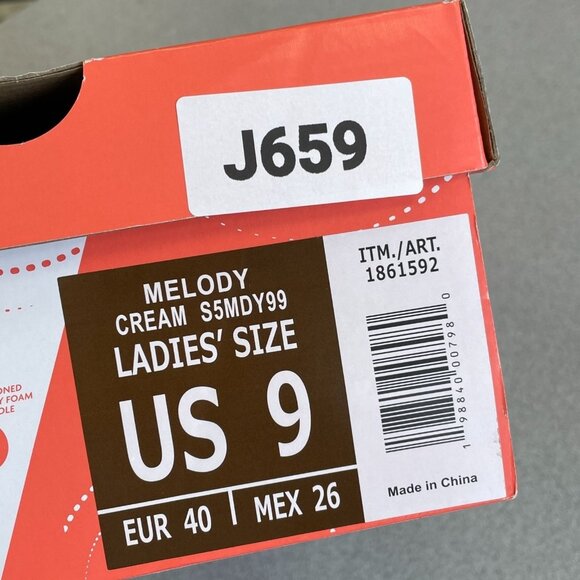 NEW JSport Melody Women's Size 9M Mary Jane Shoes Cream Memory Foam - Picture 8 of 8